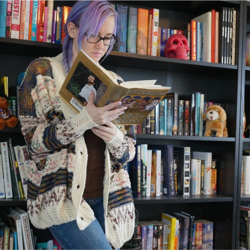 Lulumari Oversized Grandpa Sweater Cardigan OSFM